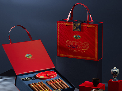 快销品/长城雪茄虎年礼盒
