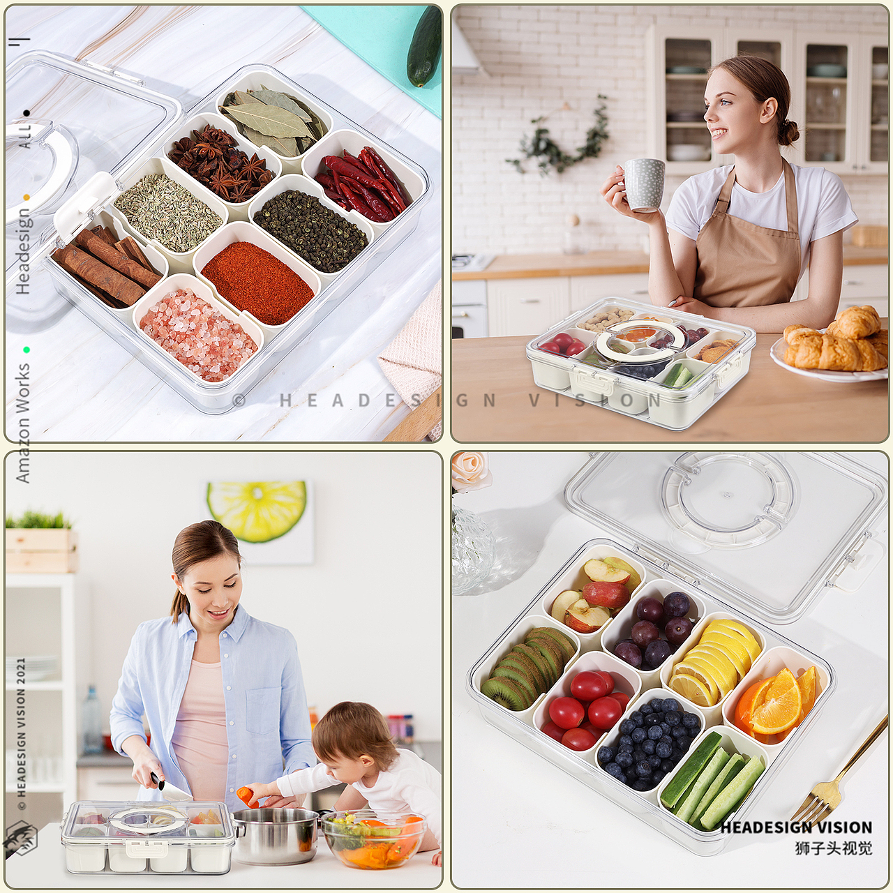 收纳盒亚马逊产品拍摄_主图设计_A+详情页设计（图ZMzc0MzQ2OTg0） - 产品摄影 - 站酷设计师亚马逊主图设计原创素材 - 站酷ZCOOL