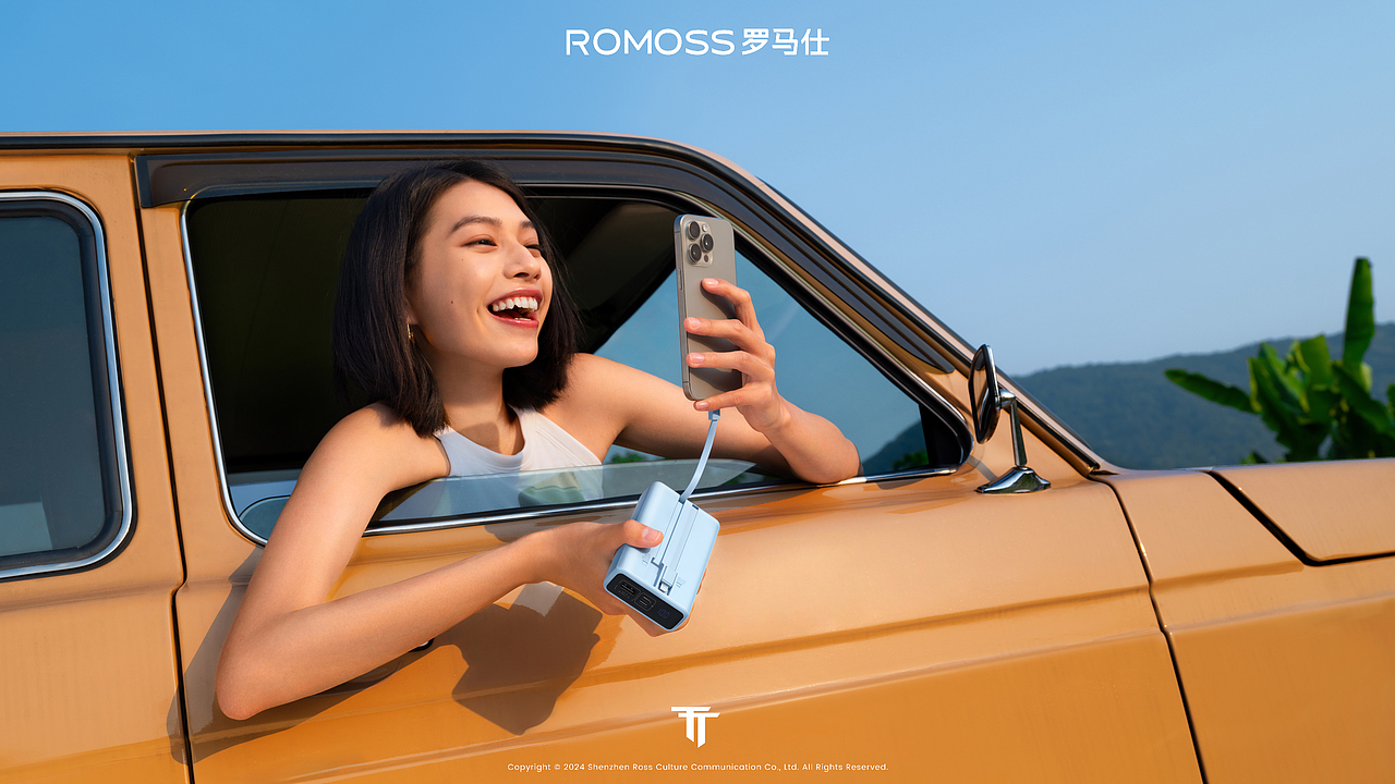 商业摄影 | ROMOSS罗马仕全球品牌升级焕新（图ZMzc0MzU0OTEy） - 产品摄影 - 站酷设计师罗思文化创意视觉原创素材 - 站酷ZCOOL