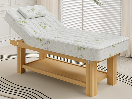 德米德兰【实木美容床 / 3D建模 + 渲染 + 详情页】