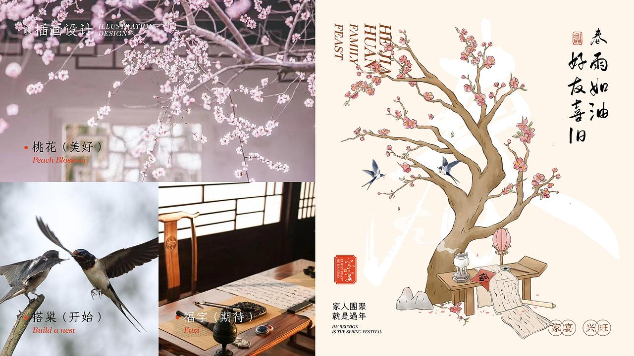 合家欢·家宴 | 品牌视觉形象设计