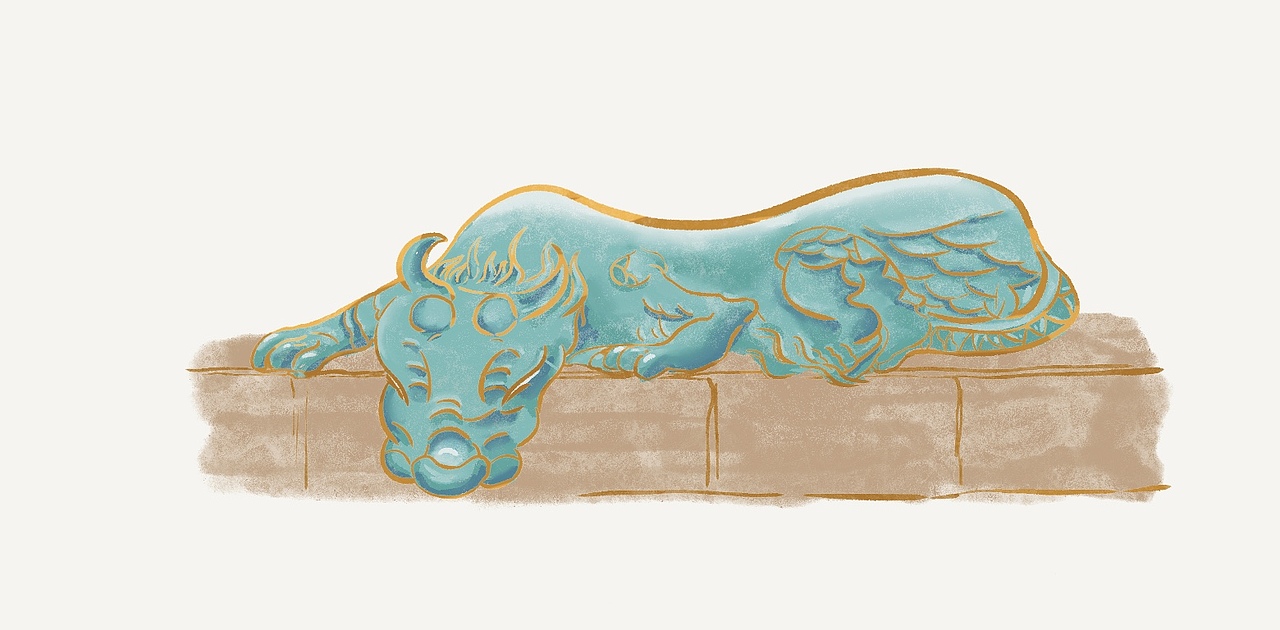 镇水兽,它叫趴蝮