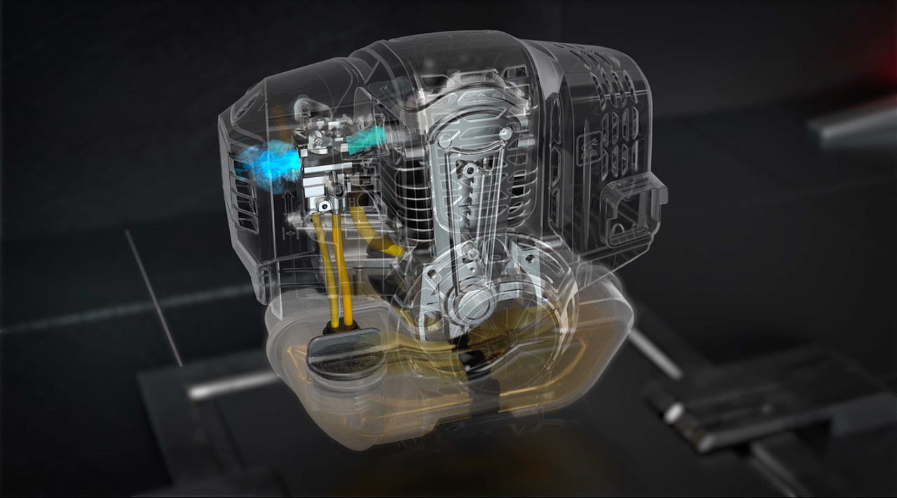 奥晟机械割草机原理CG动画