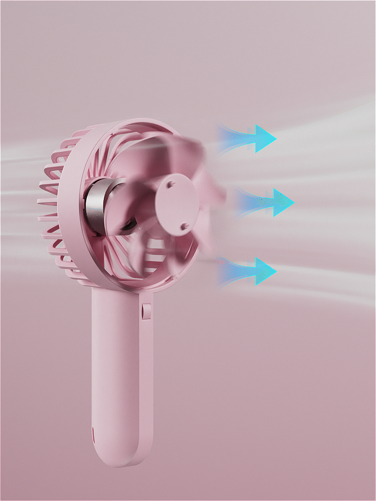 小风扇动效渲染