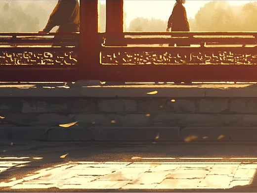 皇宫黄昏-氛围图