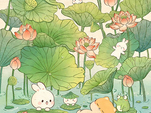 国风节气插画