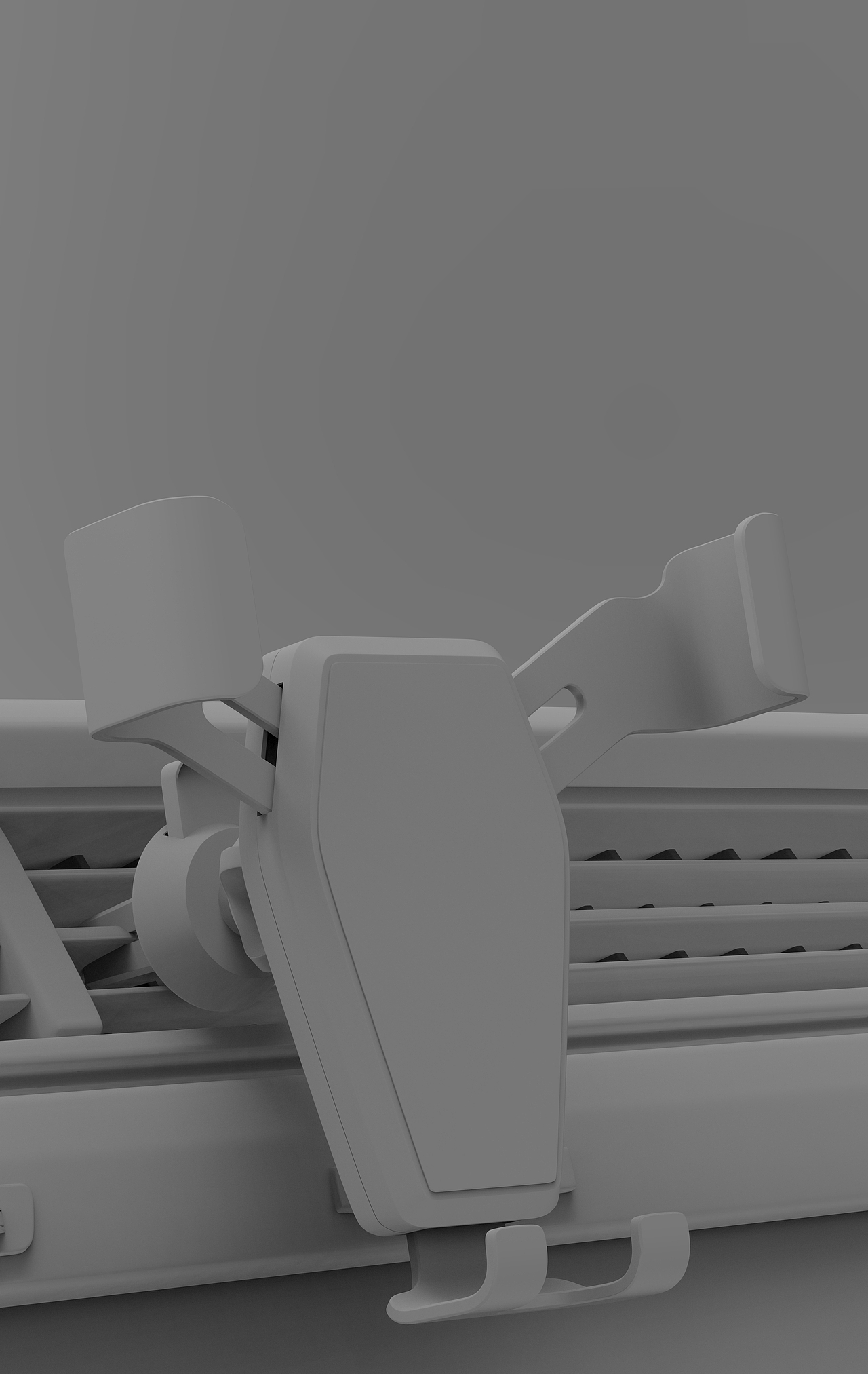 3-C4D+KS车载手机支架