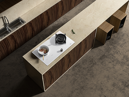 气电灶|场景渲染|详情页制作