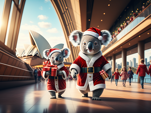 澳洲圣诞袋熊