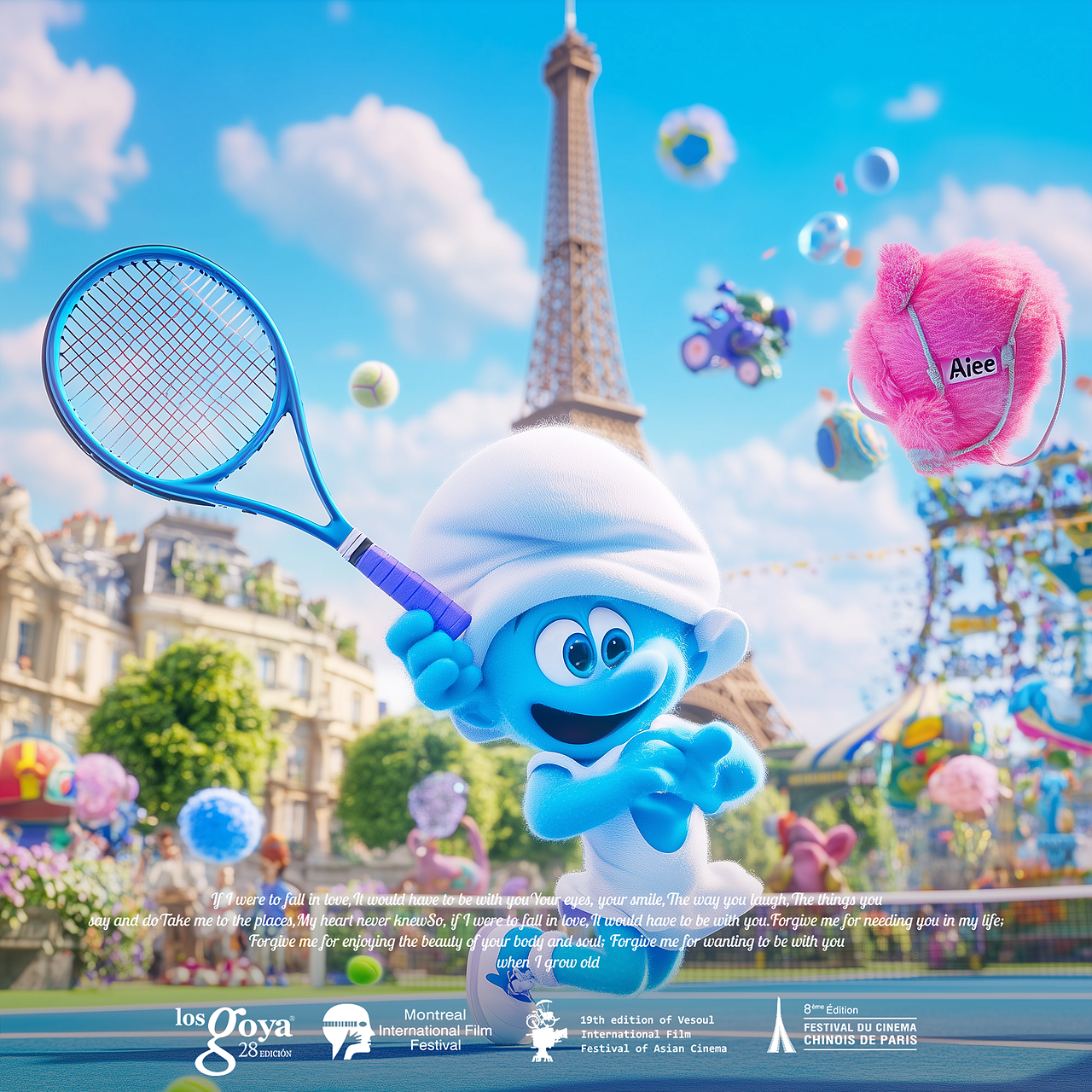Paris 2024 Smurfs Series（图ZMzc0MzkyNjAw） - 海报 - 站酷设计师Mr王2024原创素材 - 站酷ZCOOL