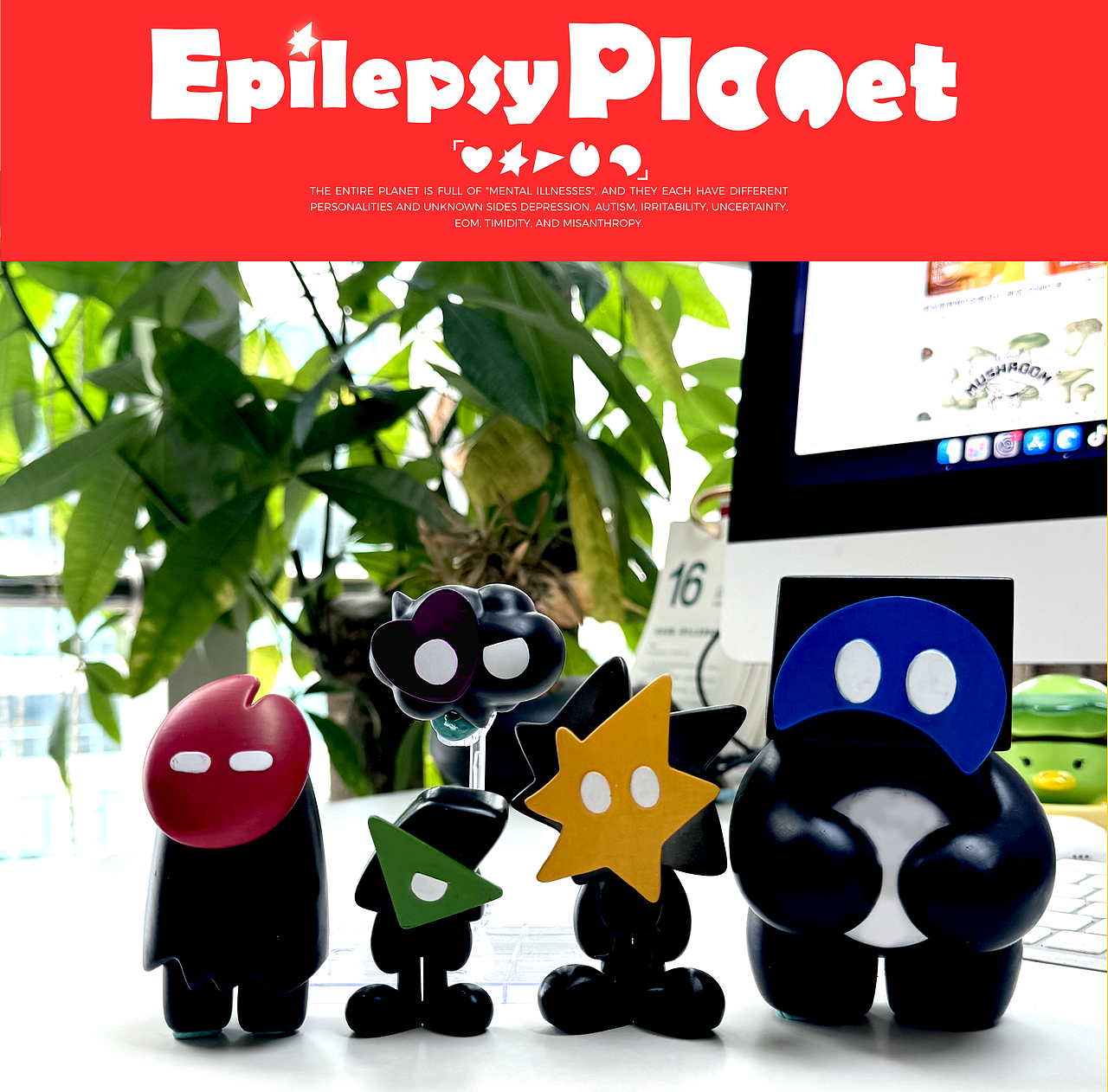 艺想创设丨Epilepsy Planet发疯家族（可授权）（图ZMzc0MzkzMjg4） - IP形象 - 站酷设计师艺想创设AICD原创素材 - 站酷ZCOOL
