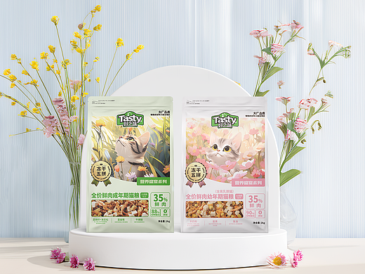 包装设计 猫粮包装设计 宠物品牌包装