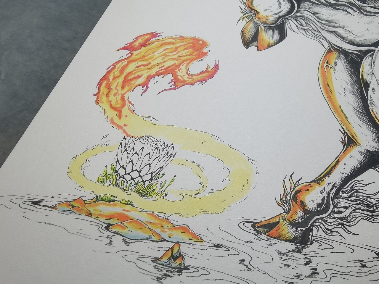 2024.07.31毣柞山海-北山经-潘侯山-牦牛