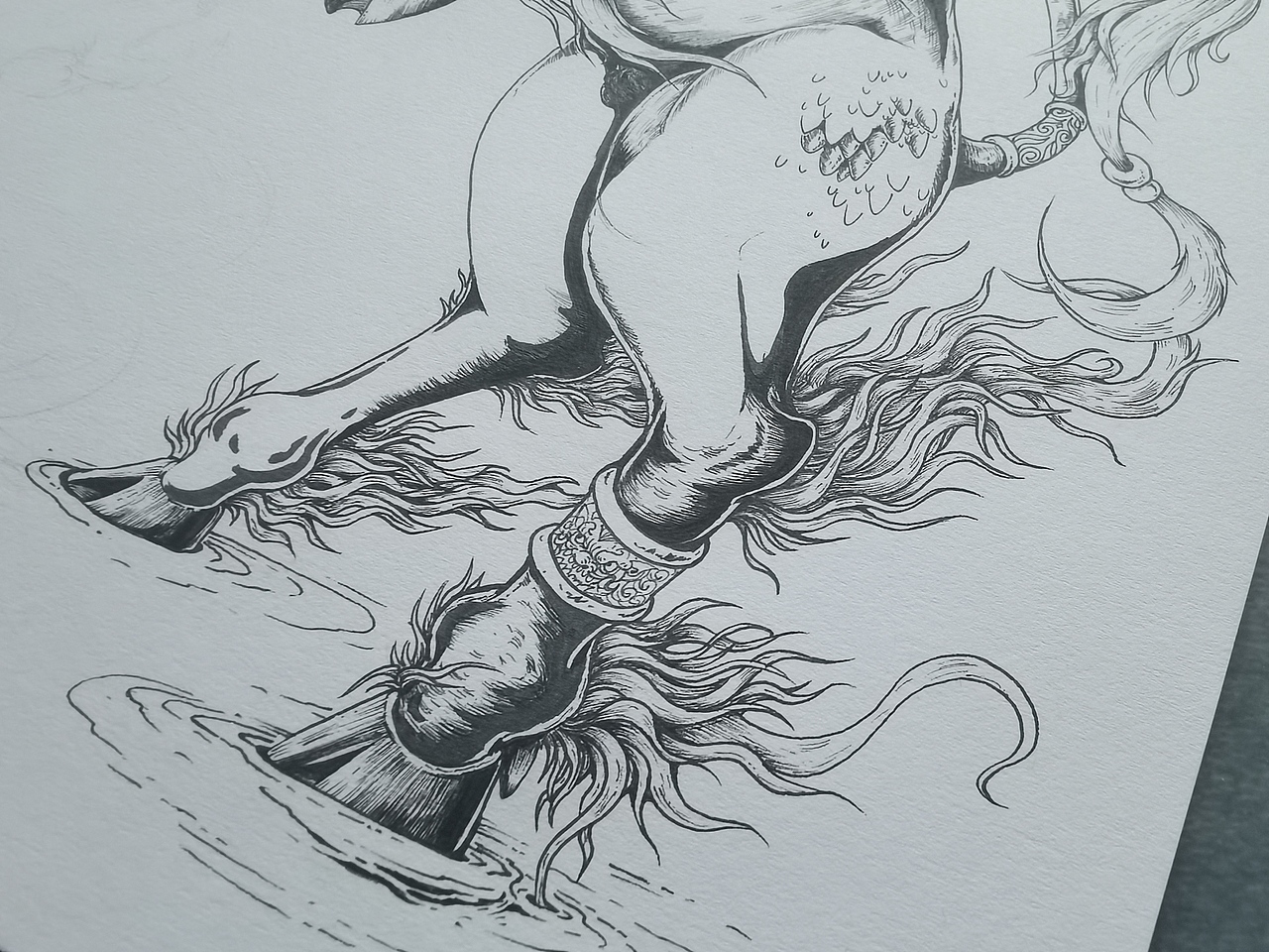 2024.07.31毣柞山海-北山经-潘侯山-牦牛