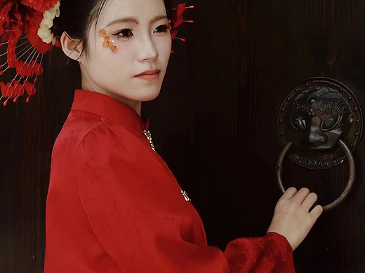 簪花与美人