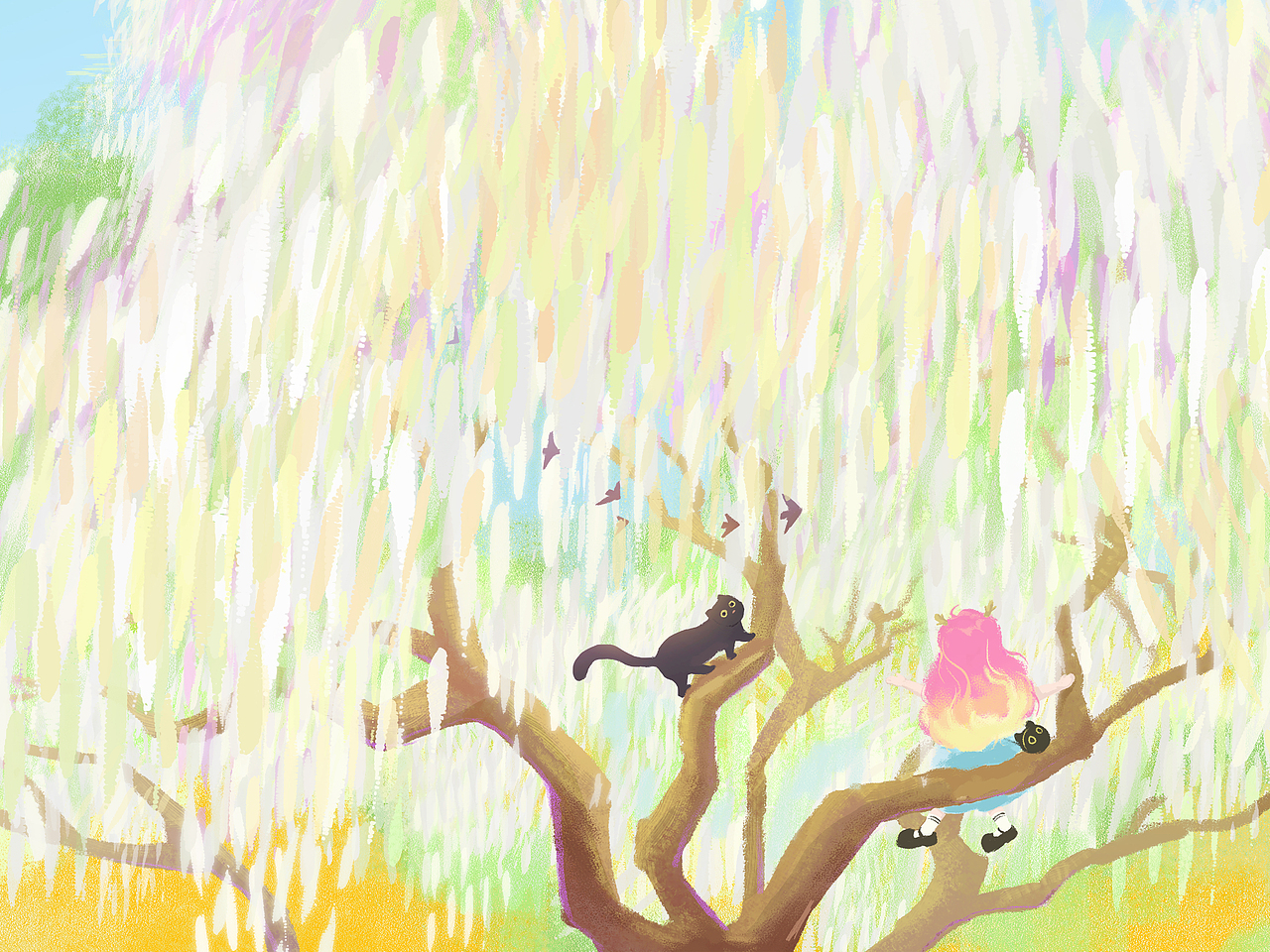 7月是糖果色的🍬（图ZMzc0NDA5Mjg4） - 艺术插画 - 站酷设计师光盐岛主原创素材 - 站酷ZCOOL