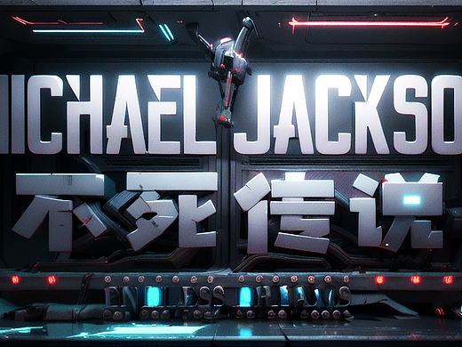 Michael Jackson《不死传说》AIGC宣传短片