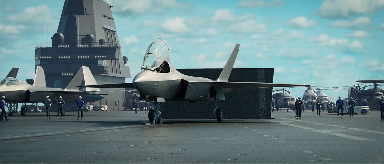 海军歼35 福建舰 CG动画