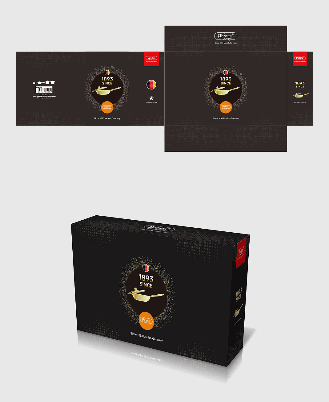 锅具包装盒包装箱（图ZMzc0NDI0NTYw） - 包装 - 站酷设计师飞鹏在天原创素材 - 站酷ZCOOL