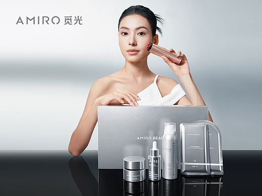AMIRO 觅光美容仪R1礼盒套装策划摄影 | 东莞锐图摄影