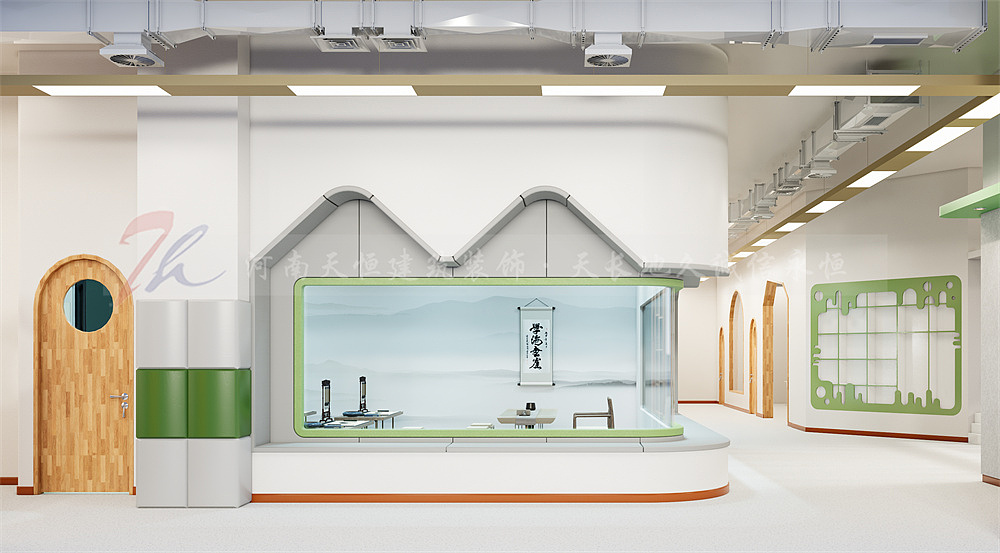 500㎡郑州瑞迪儿童素养中心设计