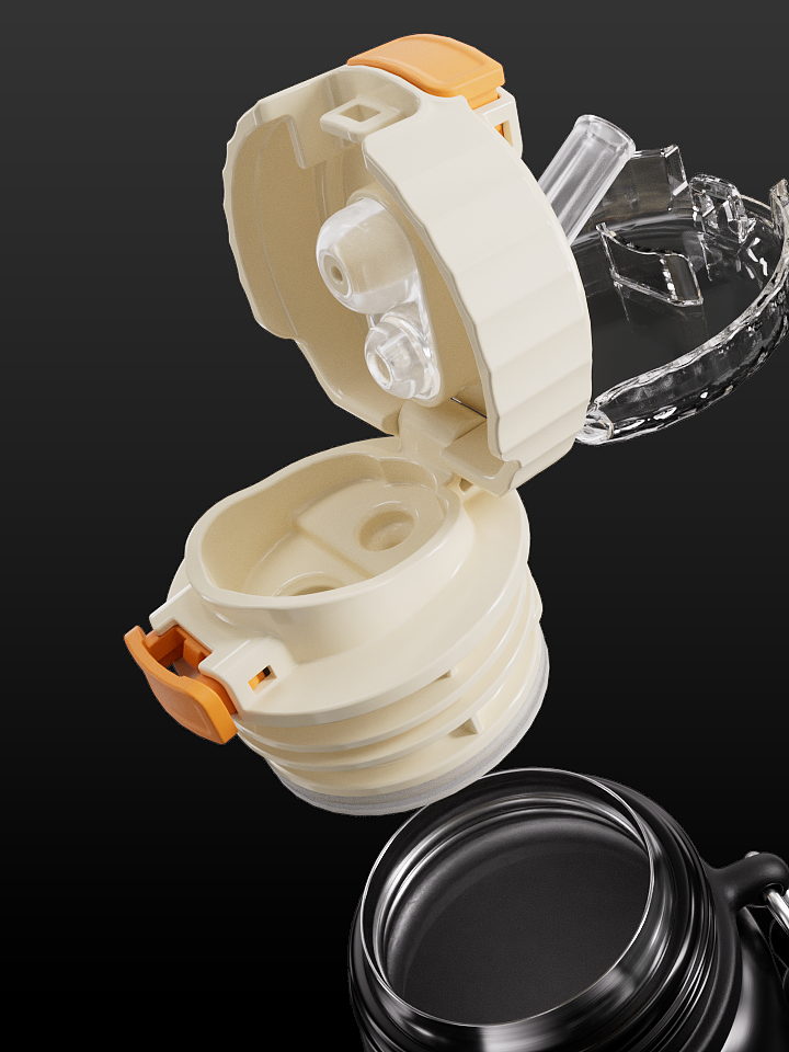 DILLER 双饮保温杯 产品广告