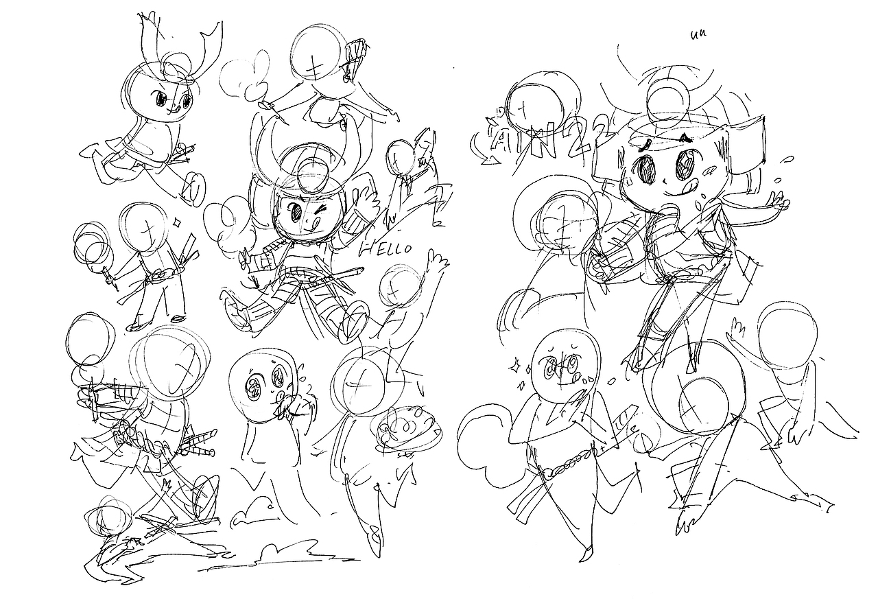 JHU-JIAN CATERING | IP MASCOT Design