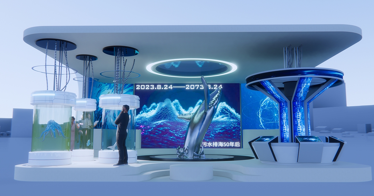 海の悲鸣-海洋生物展厅（图ZMzc0NDM0NDgw） - 建筑/空间 - 站酷设计师IED_Studio原创素材 - 站酷ZCOOL