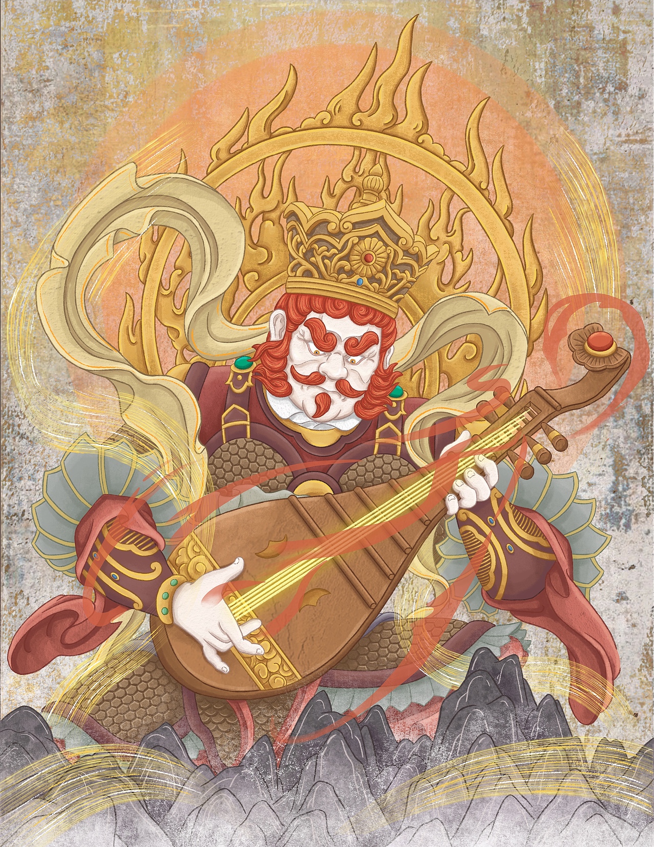 东方持国天王 魔礼海