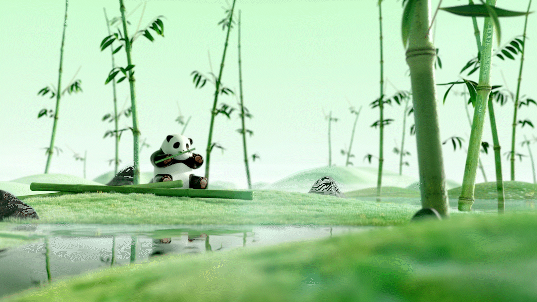 山海妙音65熊猫主题机械键盘