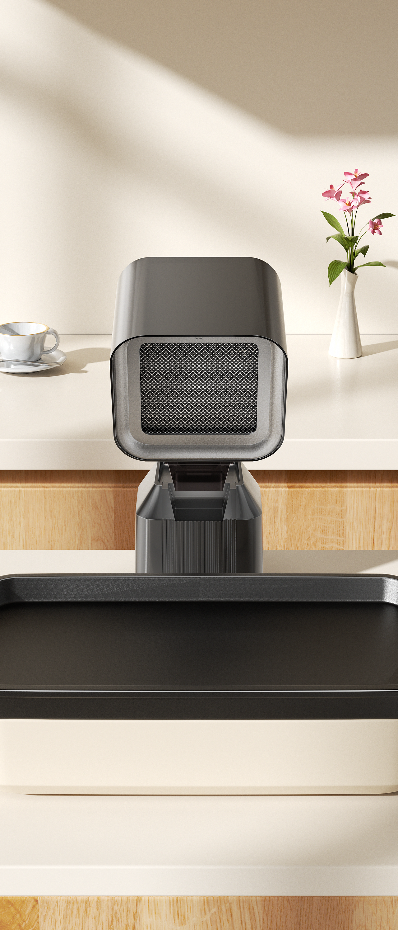 创维Q861桌面吸油烟机家用台式烧烤火锅抽烟机