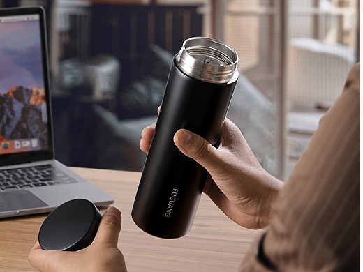 男士保温杯拍摄