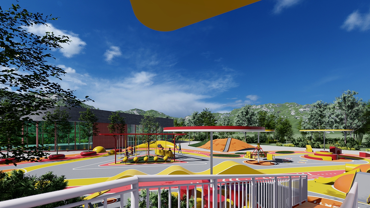 小区无动力设施规划