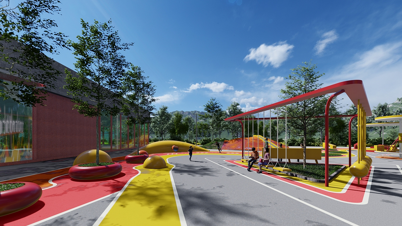 小区无动力设施规划