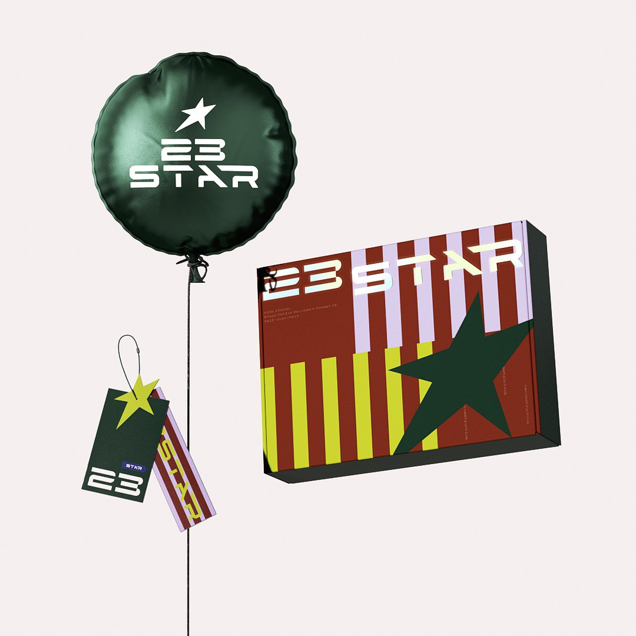 【23star】无性别解构主义潮牌设计/品牌/服装/vi/包装