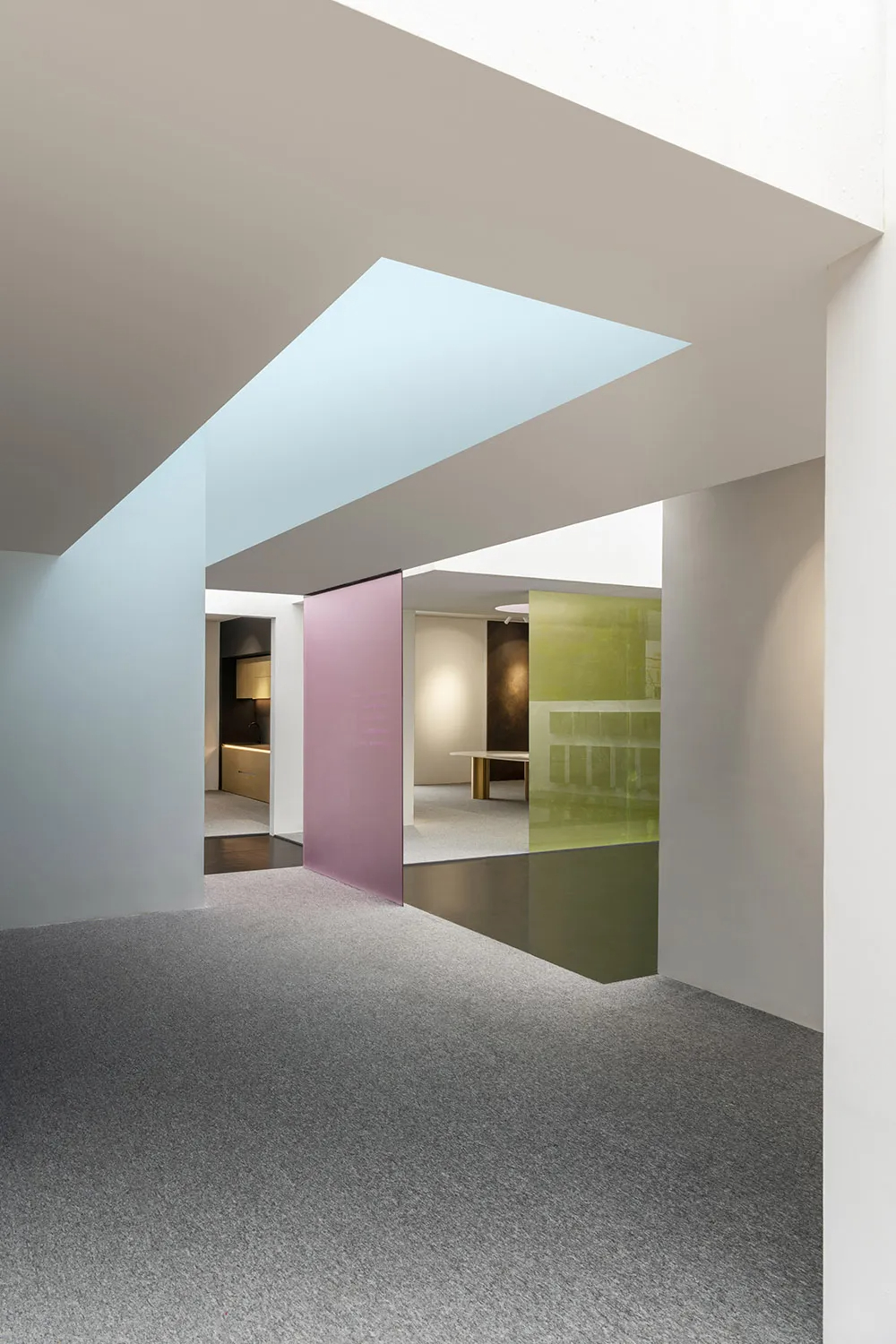 色彩的美学 I 上海岩板展厅设计（图ZMTQ4NjM1OTI=） - 资讯 - 站酷设计师ZGSJS原创素材 - 站酷ZCOOL
