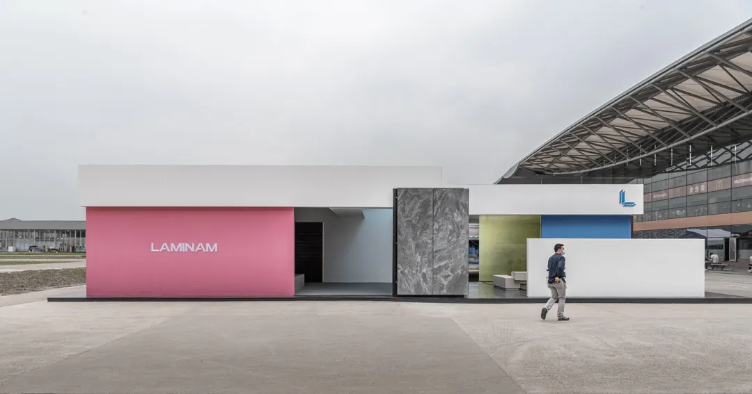 色彩的美学 I 上海岩板展厅设计（图ZMTQ4NjM2MjA=） - 资讯 - 站酷设计师ZGSJS原创素材 - 站酷ZCOOL
