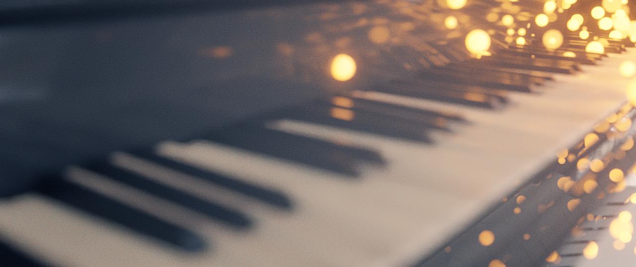 blender3.6动态视觉微距案例5钢琴动画