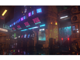 游戏视觉三维场景练习