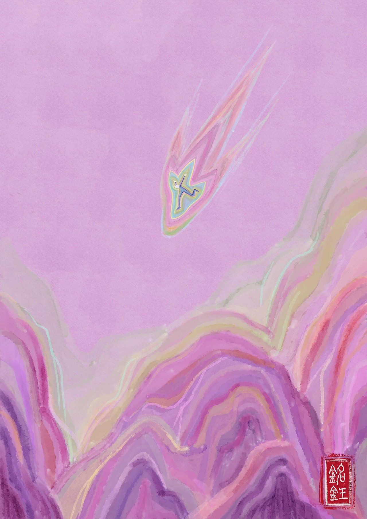 混沌 · 一梦 · 初芒（图ZMzc0NDk1ODIw） - 艺术插画 - 站酷设计师L铭钰原创素材 - 站酷ZCOOL