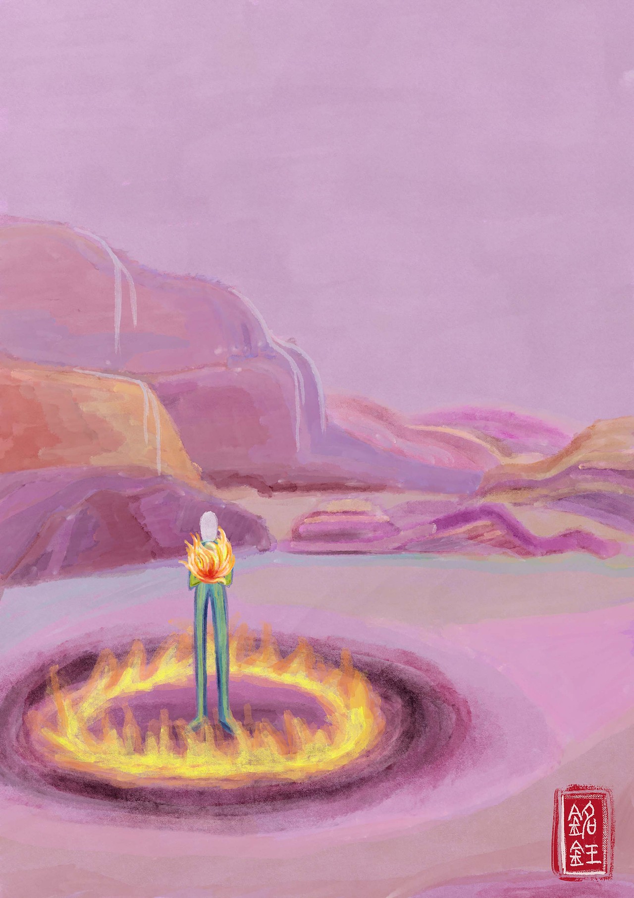 混沌 · 一梦 · 初芒（图ZMzc0NDk1ODMy） - 艺术插画 - 站酷设计师L铭钰原创素材 - 站酷ZCOOL