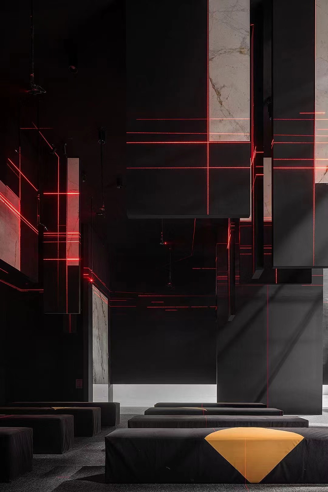 设计案例分享🔽☞岩板展厅