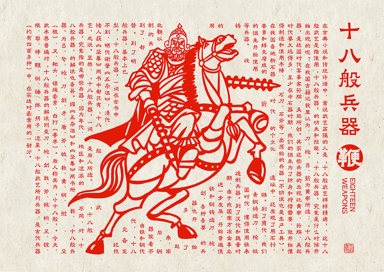 十八般兵器·双鞭