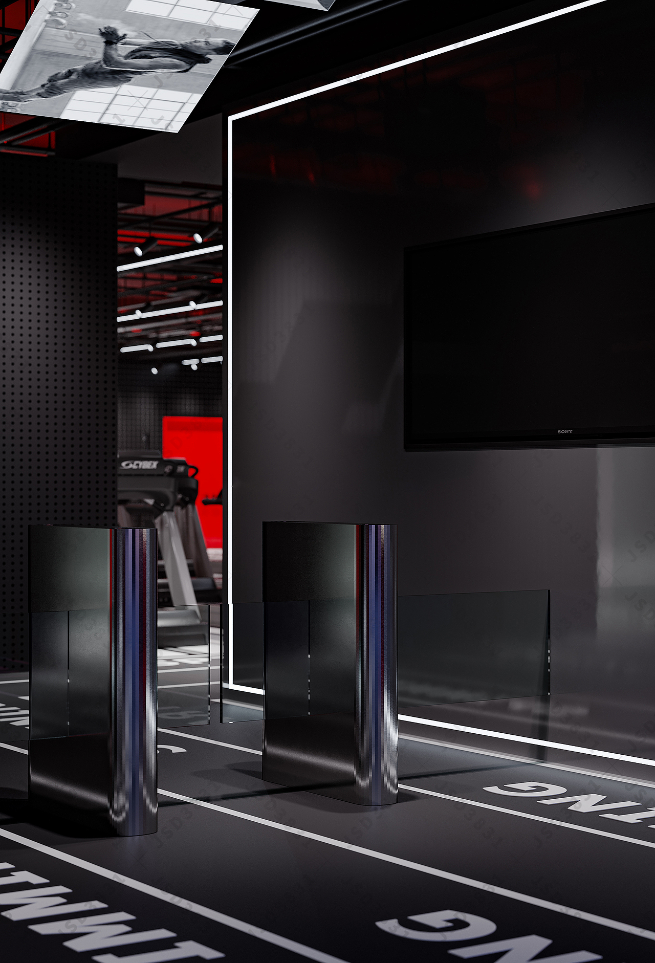 健身房设计施工,健身房设计要多少钱,健身房设计主题