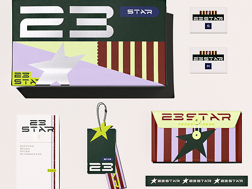 【23star】无性别解构主义潮牌设计/品牌/服装/vi/包装