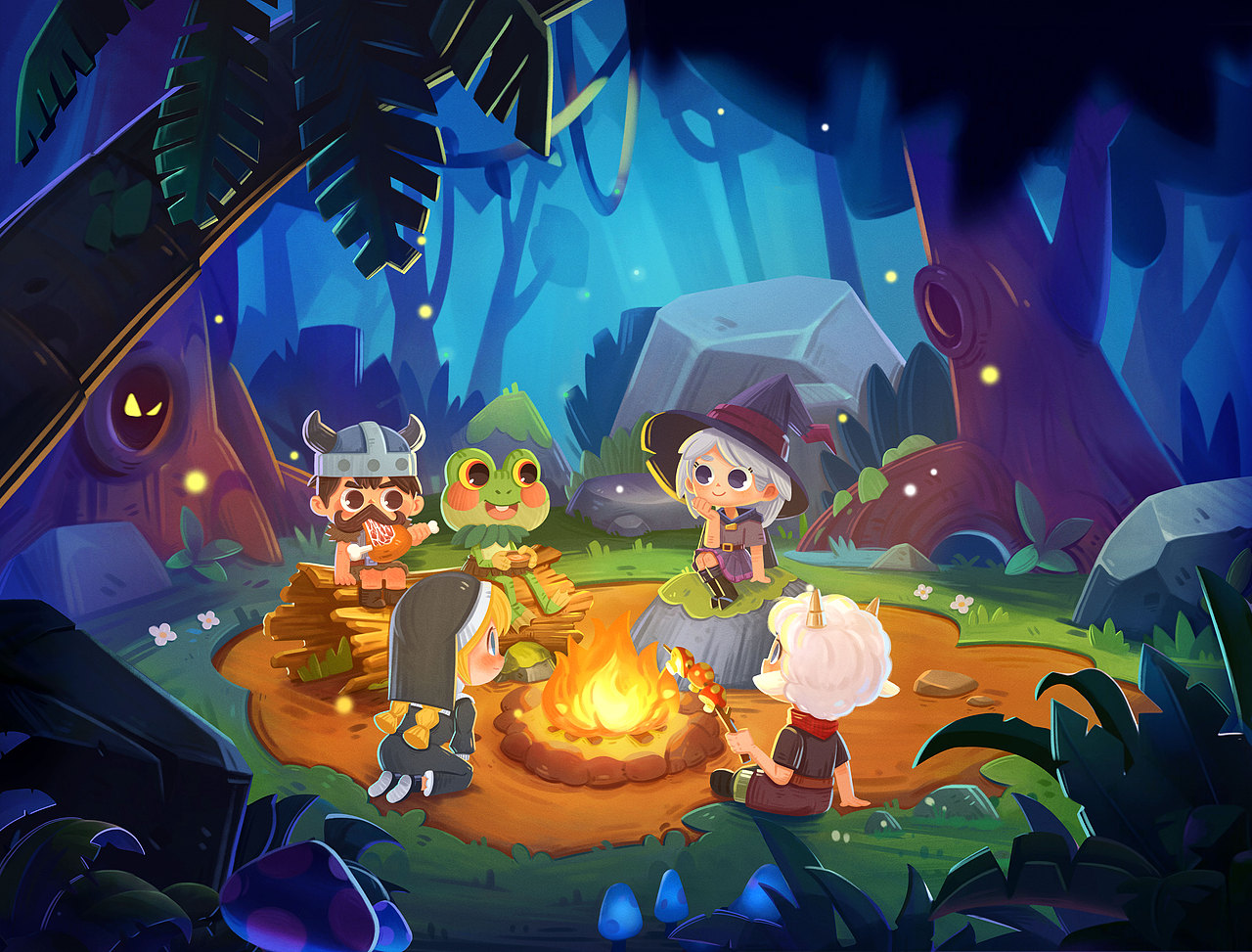 魔法之旅（图ZMzc0NTEyMDI4） - 绘本 - 站酷设计师风的lalala原创素材 - 站酷ZCOOL