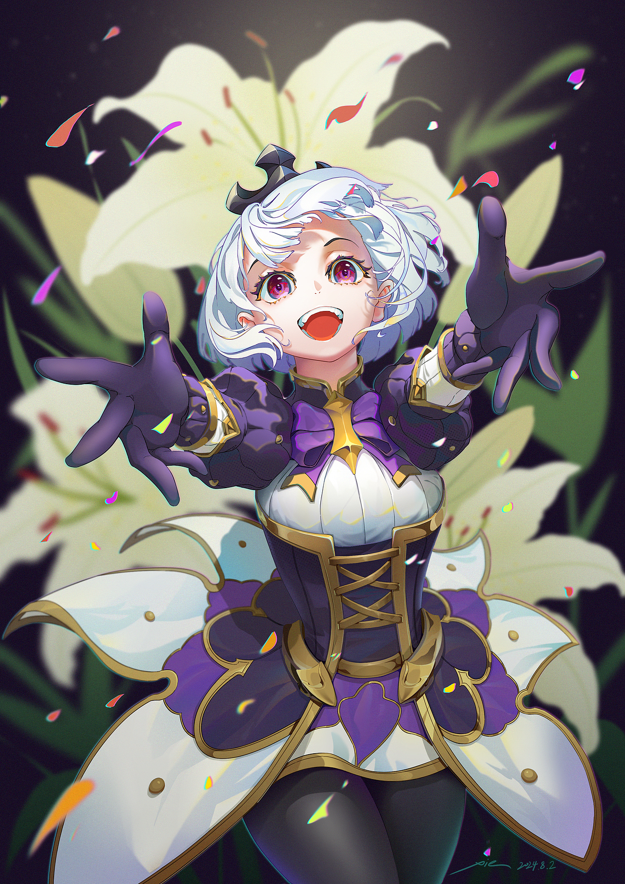 重逢（图ZMzc0NTE2OTky） - 游戏原画 - 站酷设计师Nana的白兔原创素材 - 站酷ZCOOL