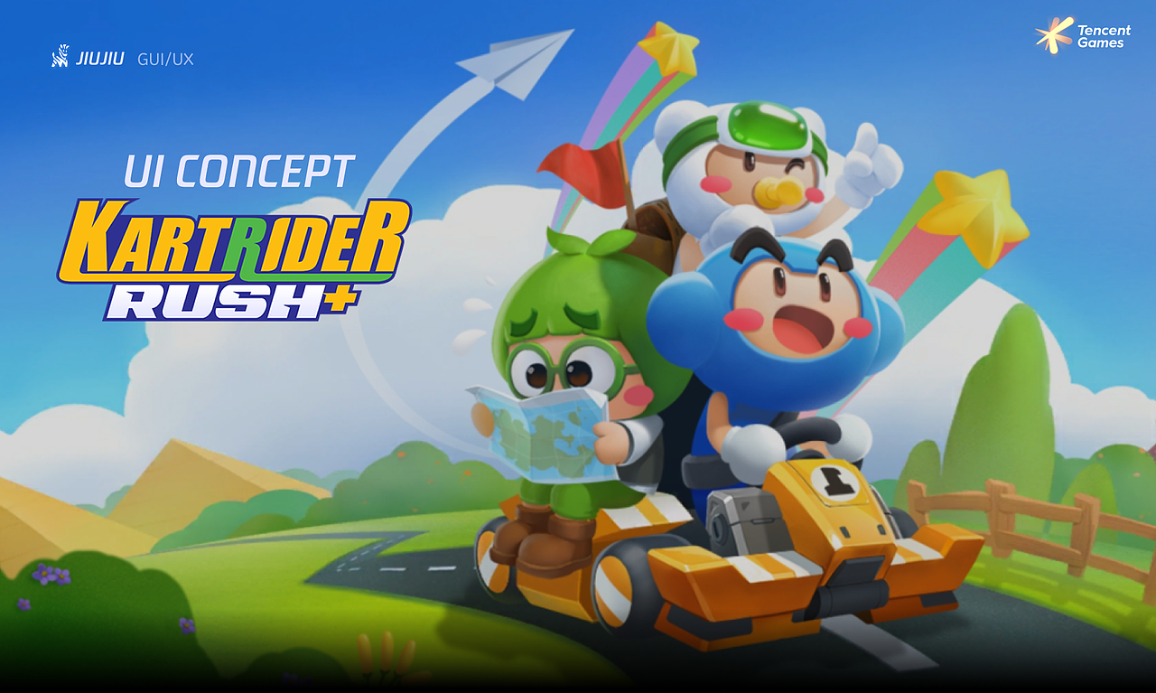 跑跑卡丁车(kartrider rush+)UI2.0