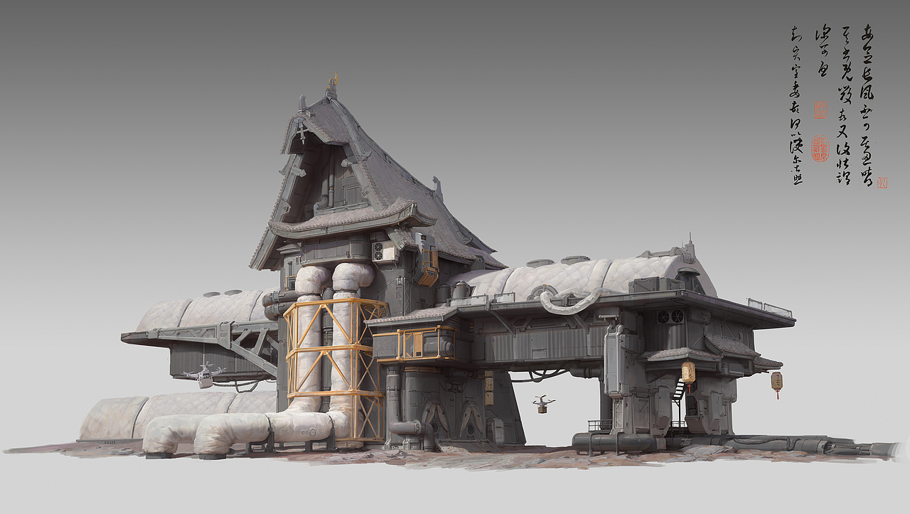 艺数绘讲师作品|陈克凡《蛋白质农场》（图ZMzc0NTIyMDAw） - 游戏原画 - 站酷设计师艺数绘CG原创素材 - 站酷ZCOOL