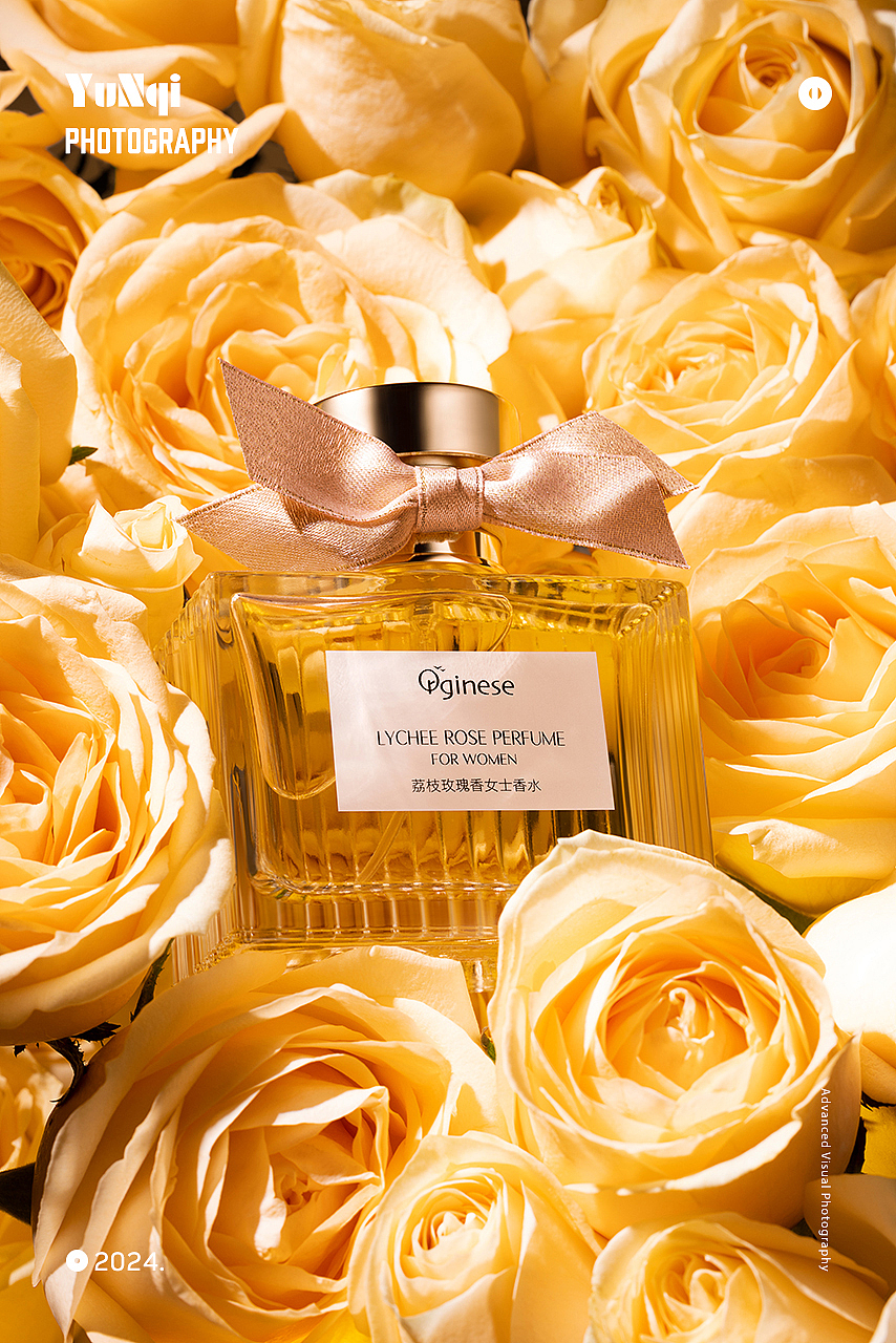 护肤品摄影 |「玫瑰荔枝女士香水平面+视频」